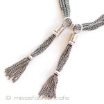 フィリップ　オーディベール タッセル　ネックレス