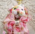 （画像用） クマさんチャーム 　ピンク・フラワー・リボン