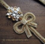 ディーパ　グルナニ　 ヘアバンド　キラキラりぼん