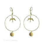 HAGI ピアス・イヤリング デイジー畑で