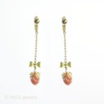 HAGI ピアス・イヤリング 　リボン ベリー