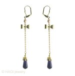 HAGI ピアス・イヤリング つぼみ　ラピス 　