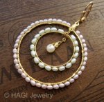 HAGI ピアス・イヤリング 真珠　エレガンス