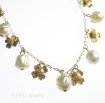 HAGI ネックレス ハナミズキ バロックパール