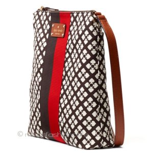 （画像用） ケイトスペード　バッグ キャンバス　ブラウン