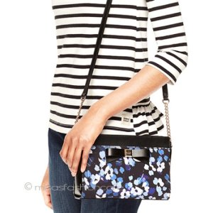 （画像用） ケイトスペード　紫陽花 お花　ショルダーバッグ