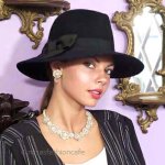 ケイトスペード　帽子 リボン黒＆紺色ハット