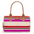 （画像用） Kate Spade　 ストライプ ボストン