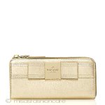 ケイトスペード お財布 ゴールド