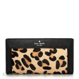 （画像用） ケイトスペード お財布 ハラコ　レオパ柄
