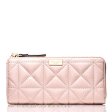 （画像用） ケイトスペード財布 マトラッセ・ピンク
