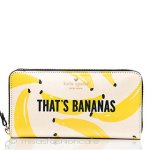 ケイトスペード　 長財布　バナナ