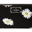 （画像用） ケイトスペード　長財布 デイジーのお花と蜜蜂