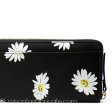 （画像用） ケイトスペード　長財布 デイジーのお花と蜜蜂