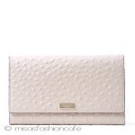 ケイトスペード　バッグ財布 オーストリッチ　クラッチ