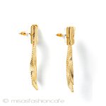 ケイトスペード　ピアス 大振りグログラン・リボン