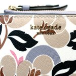 ケイトスペード　お財布 二つ折り　フローラル