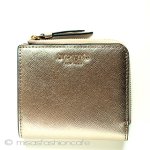 ケイトスペード　お財布 二つ折り　ゴールド