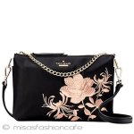 ケイトスペード　お花刺繍 ハンドショルダーバッグ