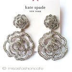 ケイトスペード　ピアス ブライダル　フラワー