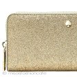 （画像用） ケイトスペード　長財布 ゴールド・グリッター