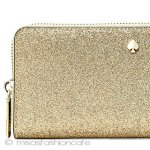 ケイトスペード　長財布 ゴールド・グリッター