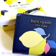 （画像用） ケイトスペード　お財布 二つ折りレモン　箱付