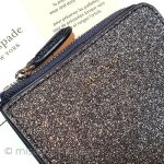 ケイトスペード　お財布 二つ折り　グリッター