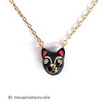 ケイトスペード　NY 猫ねこ　ネックレス