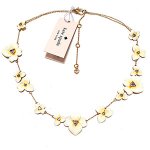 ケイトスペード　ネックレス スペード型のフラワービジュー