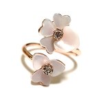 ケイトスペード　花 ビジューフラワー　指輪