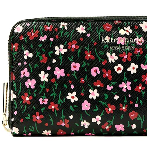 （画像用） ケイトスペード　お財布 小花柄　お花畑