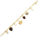 ケイトスペード　苺＆かご お花　ブレスレット