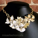 パステル フラワーガーデン 　KJL お花畑　ネックレス