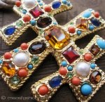 KJL ネックレス 　ジュエル クロス