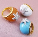 KJL 　アンバー星リング