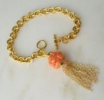 KJL タッセル ブレス