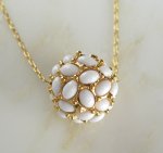 KJL デコボールネックレス