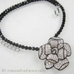 Kenneth Jay Lave フラワー ネックレス