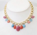 KJL　マルチカラーネックレス