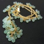 マスカット・ドロップ　 ネックレスKJL