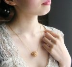 KJL デコボールネックレス