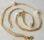 KJL デコボールネックレス