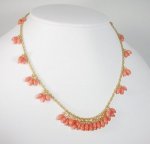KJL コーラルネックレス
