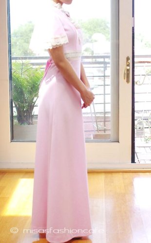 （画像用） 1点物　ビンテージ　 プリンセス　マキシワンピ