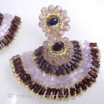 Lavish ピアス パープルグラデーション