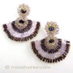 Lavish ピアス パープルグラデーション