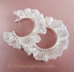 Lavish ピアス　 銀製 スターリング・フープ