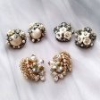 （画像用） Robertイヤリング3点SET 「パール・フローラル」