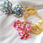 ヴィンテージジュエリー ボリューミー3点Set